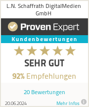 ProvenExpert Bewertungssiegel