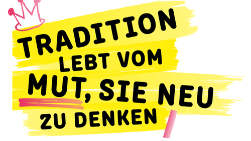Schrift: Tradition lebt vom Mut, sie neu zu denken