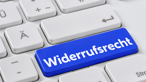 Widerrufsbutton